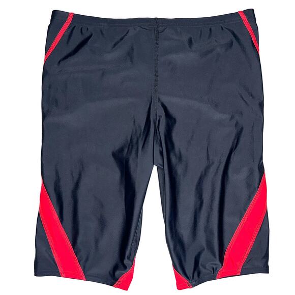 NWT TYR Men’s Alliance Splice Jammer Black Red Swimsuit Size 32 - Picture 10 of 13